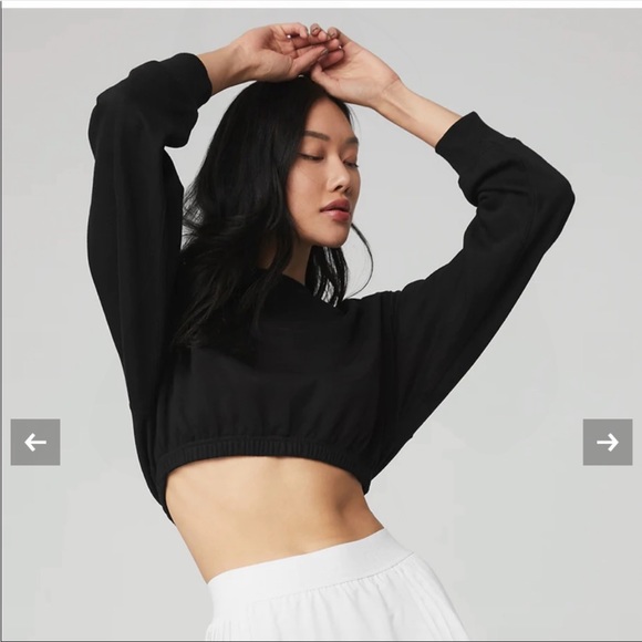 Alo Yoga Pullover Sweatshirt Top - Picture 2 of 13